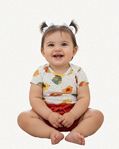 KIT SBODY E SHORTS PASSARINHAS