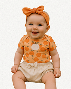 KIT BODY E SHORTS PESSEGOS