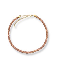 COLAR CORDAO BAIANO COM SISAL ROSE