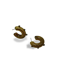 ARGOLA RESINA VERDE P