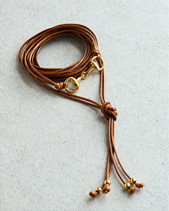 COLAR ESTRIBO CORDAO COURINO