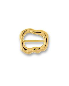 PASSADOR MAXI ORGANICO VAZADO DOURADO