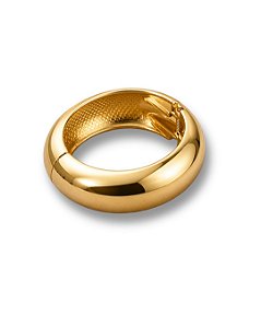 BRACELETE REDONDO LISO DOURADO