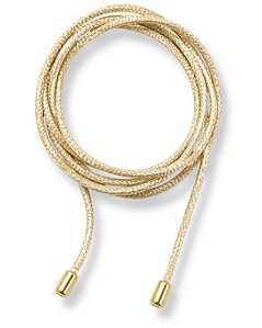 CORDÃO DE SEDA CREME
