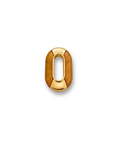 PASSADOR DOURADO COM RESINA CARAMELO MESCLA