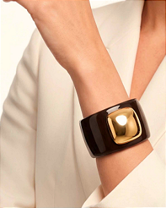 BRACELETE LARGO COFFEE