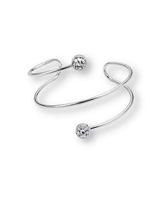 BRACELETE DUPLO ORGÂNICO COM PONTEIRA ZIRCÔNIAS