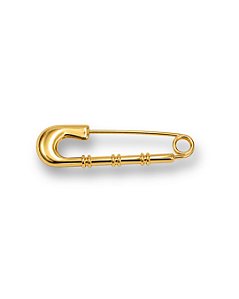 PINGENTE MAXI ALFINETE DOURADO