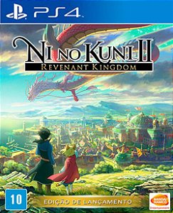 PRIMÁRIA Ni no Kuni 2 REVENANT KINGDOM Deluxe Edition PS4 PS5 Mídia Digital - Aluguel 6 Meses