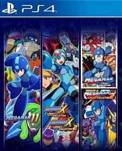 PRIMÁRIA Mega Man 30th Anniversary Bundle PS4 PS5 Mídia Digital - Aluguel 6 Meses