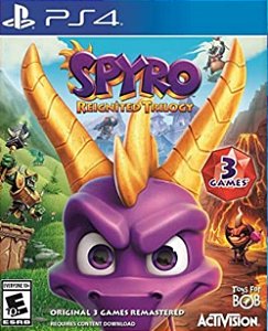 PRIMÁRIA Spyro Reignited Trilogy PS4 PS5 Mídia Digital - Aluguel 6 Meses - Pt-Br