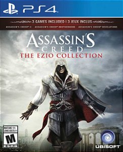 PRIMÁRIA Assassins Creed The Ezio Collection PS4 PS5 Mídia Digital - Aluguel 6 Meses - Pt-Br