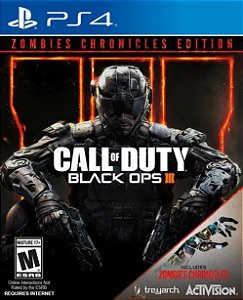 PRIMÁRIA Call of Duty Black Ops 3 Zombies Chronicles PS4 PS5 Mídia Digital - Aluguel 6 Meses - Pt-Br