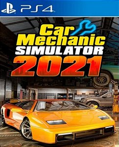 PRIMÁRIA Car Mechanic Simulator 2021 PS4 PS5 Mídia Digital - Aluguel 6 Meses - Pt-Br