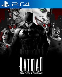 PRIMÁRIA The Telltale Batman Shadows Edition PS4 PS5 Mídia Digital - Aluguel 6 Meses - Pt-Br
