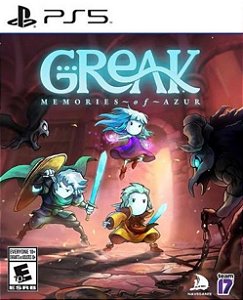 Greak Memories of Azur PS5 Mídia Digital - Aluguel 15 Dias - Pt-Br