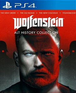 Wolfenstein Alt History Collection PS4 PS5 Mídia Digital - Aluguel 15 Dias