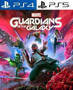 PRIMÁRIA Guardiões da Galáxia da Marvel PS4 PS5 Mídia Digital - Aluguel 6 Meses - Pt-Br