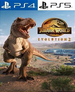 PRIMÁRIA Jurassic World Evolution 2 PS4 PS5 Mídia Digital - Aluguel 6 Meses - Pt-Br