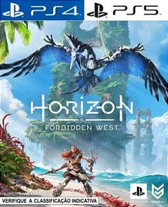 PRINCIPAL Horizon Forbidden West PS4 PS5 ORIGINAL - Aluguel 6 Meses - Pt-Br