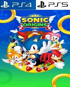 PRINCIPAL Sonic Origins PS4 PS5 ORIGINAL - Aluguel 6 Meses - Pt-Br
