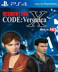 PRINCIPAL Resident Evil Code Veronica X PS4 PS5 ORIGINAL - Aluguel 6 Meses
