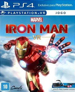 PRINCIPAL Marvel's Iron Man VR - Homem De Ferro PS4 PS5 ORIGINAL - Aluguel 6 Meses - Pt-Br