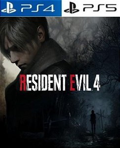 PRINCIPAL Resident Evil 4 REMAKE PS4 PS5 - Aluguel 6 Meses - Pt-Br
