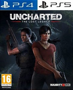 PRINCIPAL Uncharted The Lost Legacy PS4 PS5 ORIGINAL - Aluguel 6 Meses - Pt-Br