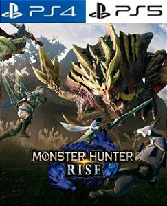 Monster Hunter Rise PS4 PS5 Original - Aluguel 15 Dias - Pt-Br