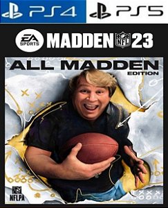 PRINCIPAL Madden NFL 23 All Madden Edition PS4 PS5 ORIGINAL - Aluguel 6 Meses