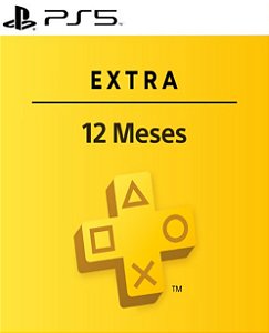 Assinatura PLUS EXTRA +300 Jogos 12 Meses PS5 Original
