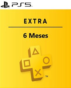 Assinatura PLUS EXTRA +300 Jogos 6 Meses PS5 Original