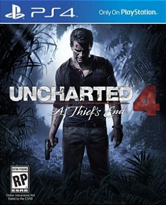 Uncharted 4 A Thief's End PS4 Mídia Digital - Aluguel 30 Dias - Pt-Br