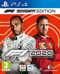 F1 2020 Seventy Edition PS4 Mídia Digital - Aluguel 30 Dias - Pt-Br