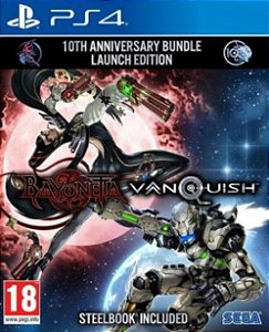 Bayonetta and Vanquish 10th Anniversary Launch Bundle PS4 Mídia Digital - Aluguel 15 Dias