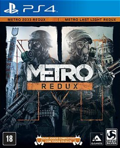 Metro Redux PS4 Mídia Digital - Aluguel 15 Dias