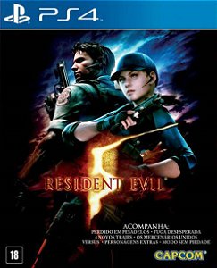 Resident Evil 5 PS4 Mídia Digital - Aluguel 15 Dias
