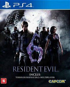 Resident Evil 6 PS4 Mídia Digital - Aluguel 15 Dias - Pt-Br