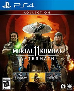 Mortal Kombat 11 Aftermath Kollection PS4 Mídia Digital - Aluguel 30 Dias - Pt-Br