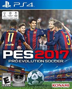 Pes 2017 PS4 Mídia Digital - Aluguel 30 Dias - Pt-Br