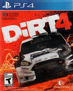 DiRT 4 PS4 Mídia Digital - Aluguel 15 Dias