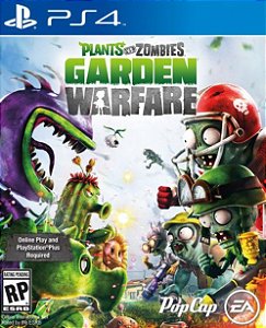 Plants Vs Zombies Garden Warfare PS4 Mídia Digital - Aluguel 30 Dias - Pt-Br