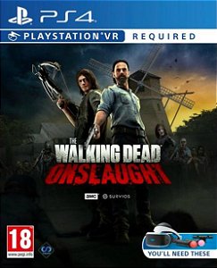 PRIMÁRIA The Walking Dead Onslaught VR PS4 Mídia Digital - Aluguel 6 Meses