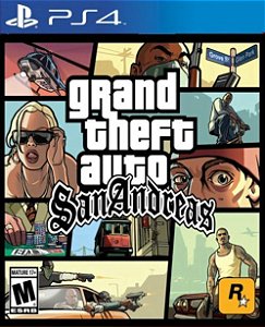 GTA San Andreas PS4 Mídia Digital - Aluguel 30 Dias