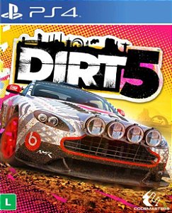 PRIMÁRIA DIRT 5 PS4 PS5 Mídia Digital - Aluguel 6 Meses - Pt-Br