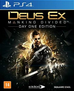PRIMÁRIA Deus Ex Mankind Divided PS4 PS5 Mídia Digital - Aluguel 6 Meses - Pt-Br