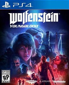 PRIMÁRIA Wolfenstein Youngblood PS4 PS4 Mídia Digital - Aluguel 6 Meses - Pt-Br