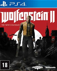 PRIMÁRIA Wolfenstein 2 The New Colossus PS4 Mídia Digital - Aluguel 6 Meses - Pt-Br
