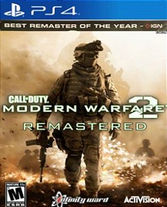 PRIMÁRIA Call of Duty Modern Warfare 2 Remastered PS4 PS5 Mídia Digital - Aluguel 6 Meses - Pt-Br
